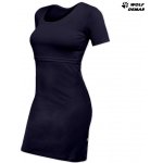 Jožánek kojicí šaty Elena krátký rukáv tmavě modré – Zboží Dáma