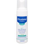 Mustela Bébé Stelatopia Foam Shampoo dětský zklidňující šampon pro děti s extrémně suchou a atopickou pokožkou 150 ml – Zboží Dáma