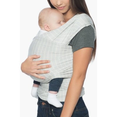 Ergobaby šátek Aura Wrap Grey Stripes – Hledejceny.cz