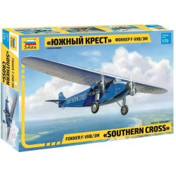 Zvezda Fokker F-VII Trimotor 1:72