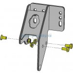 KNOTT Držák op. kolečka středový KF 27 GF VÝPRODEJ | Zboží Auto