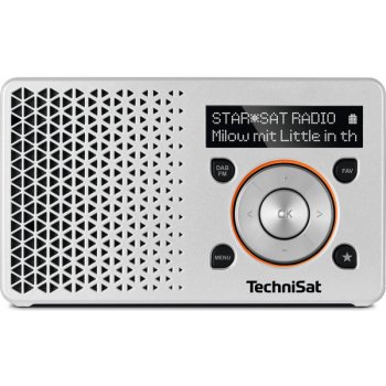 TechniSat Digitradio 1 stříbrná/oranžová 0003/4997