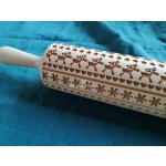 ArtWoodenCorner Dřevěný váleček se vzorem 41 cm Sobíci – Hledejceny.cz