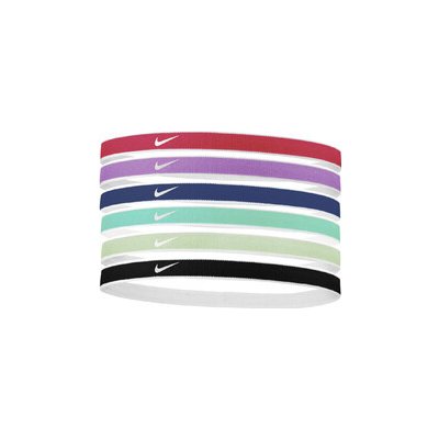 Nike swoosh sport headbands 6 pk tipped | N.100.2021.635.OS | Vícebarevná | UNI