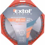 EXTOL PREMIUM pilový kotouč s SK plátky, 300x2,2x30mm, 40T, šířka SK plátků 3,2mm – Zboží Mobilmania