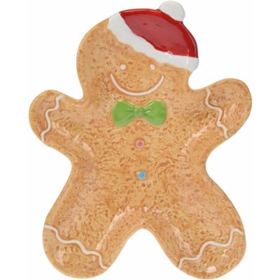 Home Styling Collection Vánoční nádoba ve tvaru perníku 22 x 19 cm COOKIE barva béžová – Hledejceny.cz