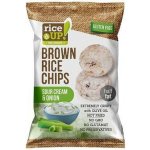 Rice Up Rýžové chipsy smetana a cibule 60 g – Zboží Dáma