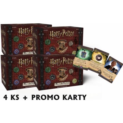 Harry Potter: Boj o Bradavice - Lektvary a zaklínadla (4ks + promo) – Zboží Mobilmania