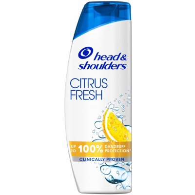 Head Shoulders Citrus Fresh Šampon proti lupům – odstraňuje až 100 % lupů 400 ml – Zbozi.Blesk.cz