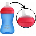 Avent netekoucí hrneček jemná hubička modrá 300 ml – Sleviste.cz