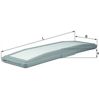 Vzduchový filtr MAHLE LX 311 – Hledejceny.cz