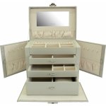 Friedrich Lederwaren šperkovnice Caiman Šedá – Hledejceny.cz