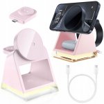 Tech-Protect A12 3in1 Stand & Wireless Charger černá – Hledejceny.cz