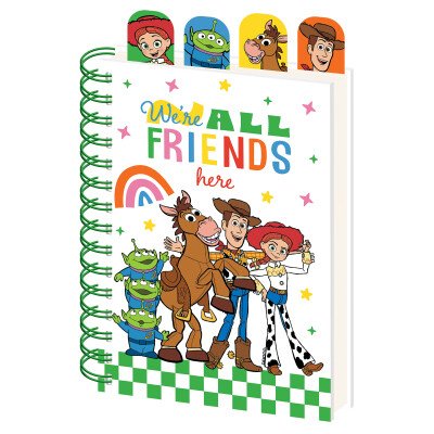 Toy Story kroužkový blok A5 se záložkami DPL10 – Hledejceny.cz