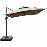 gotel Zahradní slunečník otočný 245 cm XL VENICE L43CO – Hledejceny.cz