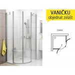 Ravak Chrome CSKK4-90 satin+transparent 3Q170U00Z1 – Sleviste.cz