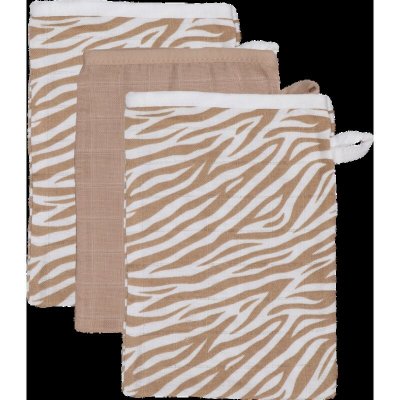 Tryco mušelínová žínka 3 ks Zebra TR-BB443402 – Zboží Dáma