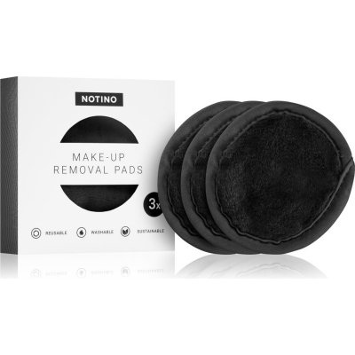 Notino Spa Collection Make up removal pads pratelné odličovací tampony z mikrovlákna odstín Black 3 ks – Zboží Dáma