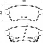 Sada brzdových destiček, kotoučová brzda HELLA PAGID 8DB 355 040-811 – Sleviste.cz