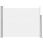 vidaXL Zatahovací boční markýza/zástěna na terasu 140 x 500 cm krémová – Zboží Mobilmania