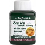 MedPharma Žen-šen 200 mg + Echinacea + leuzea 37 tablet – Hledejceny.cz