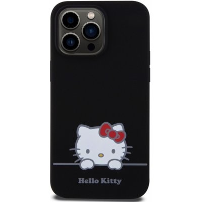 Hello Kitty Liquid Silicone Daydreaming Logo Apple iPhone 15 Pro Max, černé – Zbozi.Blesk.cz