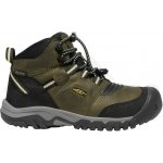 Keen Ridge Flex Mid Wp Youth dark olive/dusky citron – Hledejceny.cz