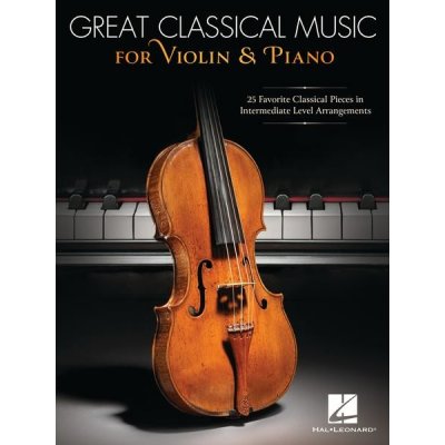 Great Classical Music for Violin and Piano noty na housle, klavír – Zboží Mobilmania