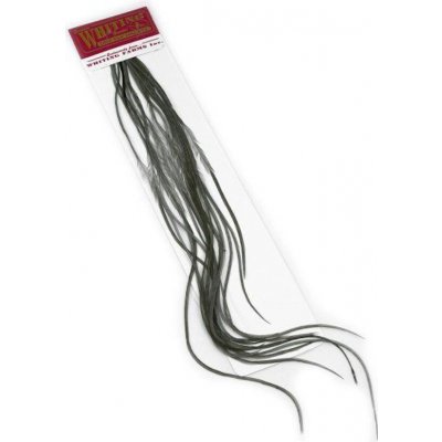 Whiting Hackles Whiting Kohoutí Peří 100 Pk White Dyed Dark Dun #10 – Hledejceny.cz