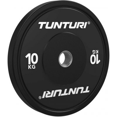 TUNTURI Kotouč pogumovaný Bumper Plate Platinum 10 kg 50 mm – Hledejceny.cz