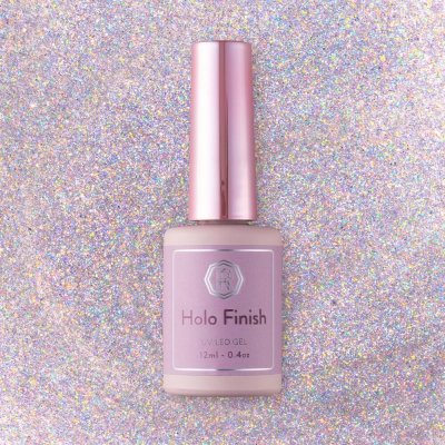 Ruscona HOLO FINISH Bezvýpotkový ukončovací UV/LED gel 12 ml – Zboží Dáma