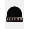 Dětská čepice Guess logo beanie černá z tenké pleteniny M4BZ06.Z3H82