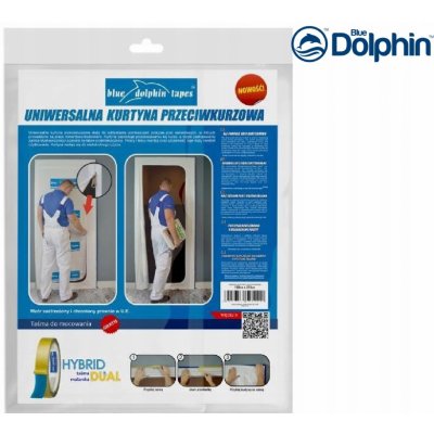 Blue Dolphin Protiprachové dveře 215x100 cm