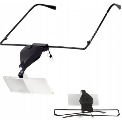 Náhlavní lupa s LED osvětlením – Zboží Dáma