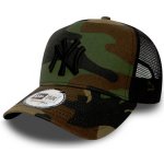 New Era 9FO Clean Trucker MLB New York Yankees Woodland Camo/Black – Zboží Mobilmania