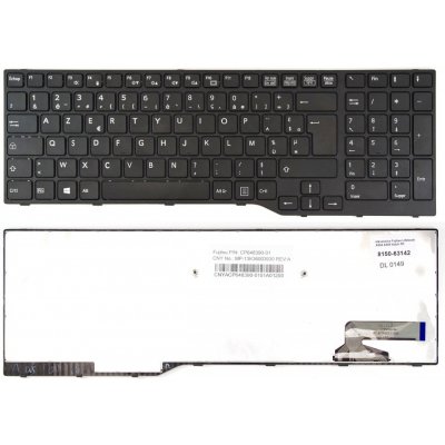 klávesnice Fujitsu Lifebook A514 A544 A554 A555 AH544 AH555 AH564 černá FR – Zboží Mobilmania