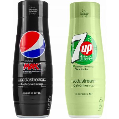 Sodastream 7up a Pepsi Max 2 x 440 ml – Zbozi.Blesk.cz