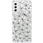 Pouzdro iSaprio - Abstract Triangles 03 Samsung Galaxy M52 5G černé – Hledejceny.cz