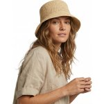 Fiebig Headwear since 1903 Dámský letní nemačkavý slaměný klobouk Bucket Hat Crochet – Sleviste.cz