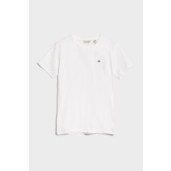 Gant TRIČKO SHIELD SS T SHIRT WHITE