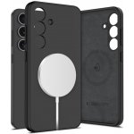 RINGKE TECH-PROTECT LIQUID SILICONE MAGSAFE Kryt Samsung Galaxy S25 5G BLACK 99876 – Zboží Živě