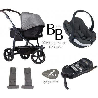 Tfk Set 4v1 MONO2 COMBI 2024 + Autosedačka BeSafe IZI GO MODULAR X1 i-Size 2023 + Základna BeSafe iZi MODULAR i-size 2024 + Adaptéry mono2 combi pushchair air chamber wheel prem.grey – Sleviste.cz