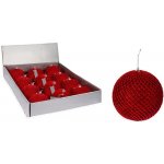 Kinekus Ozdoba závěsná koule 10 cm červená xxx KIN64309258 – Hledejceny.cz