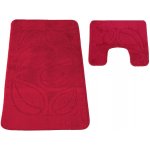 Nej-koberce Montana Flora Burgundy 40x50 cm a 50x80 cm – Sleviste.cz