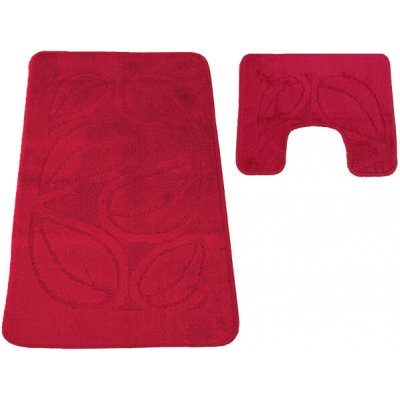 Nej-koberce Montana Flora Burgundy 40x50 cm a 50x80 cm – Sleviste.cz