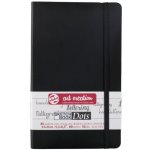 Talens Art Creation Sketch Bookskicák v černé tvrdé vazbě 13x21cm 80 listů 140 g – Sleviste.cz