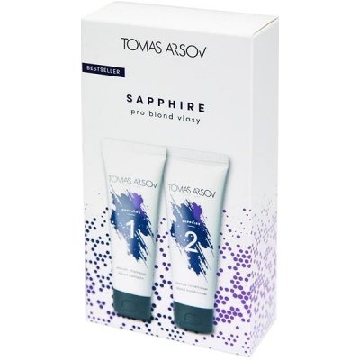 Tomas Arsov SAPPHIRE šampon 250 ml a kondicionér 250 ml – Zboží Dáma