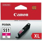 Canon originální ink CLI-551M XL, purpurový, 11ml, 6445B001, high capacity, Canon PIXMA iP7250, MG5450, MG6350