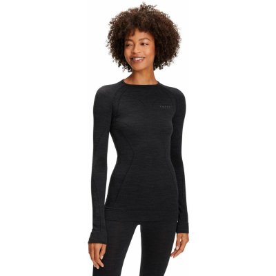 Falke Women long sleeve Shirt Wool-Tech black