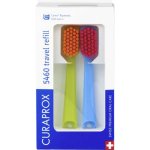 Curaprox Travel set stejnobarevný mix náhradních hlavic magenta 2 ks – Sleviste.cz